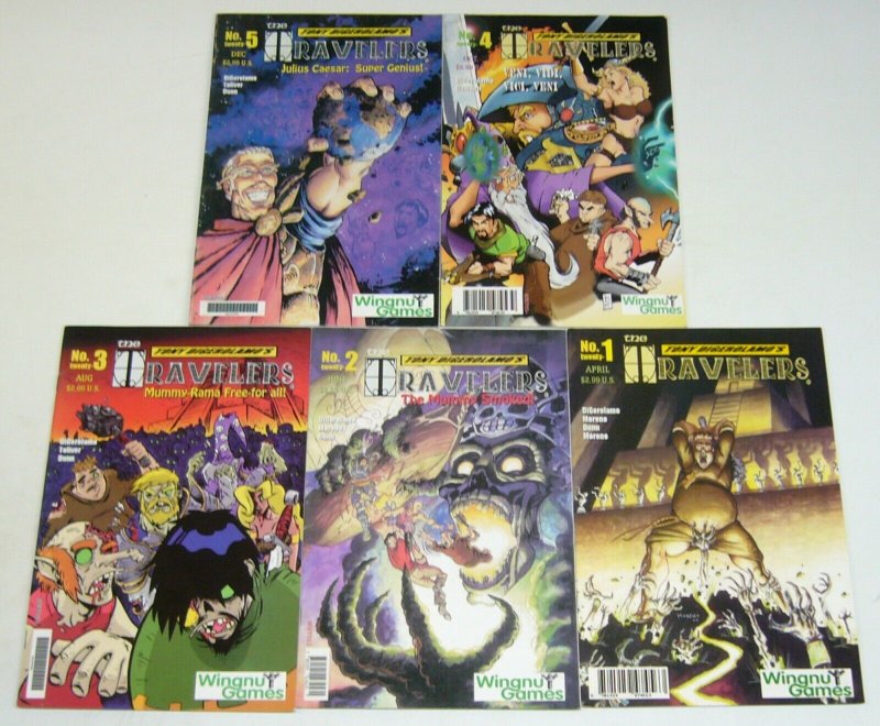 Tony DiGerolamo's Travelers #1-25 complete series - kenzer - fantasy signed set