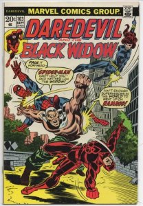 DAREDEVIL #103 FN/VF Spider-Man, Murdock, Black Widow, 1964 1973, Marvel