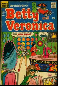 Archie's Girls Betty and Veronica #167 1969- Psychedelic clothes cover VG