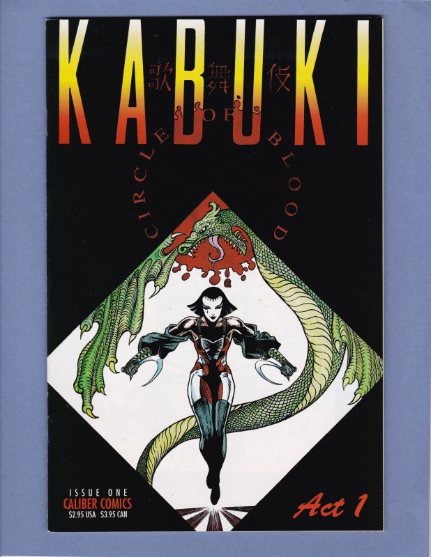 Kabuki Circle of Blood Lot #1 #2 #3 #4 #5 Caliber Comics Lot