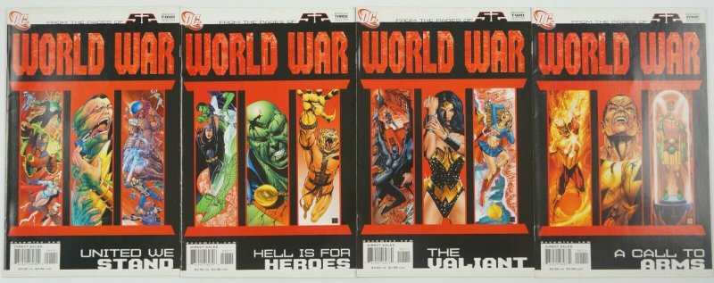 52: World War III #1-4 VF/NM complete series - dc comics set lot 2 3 firestorm