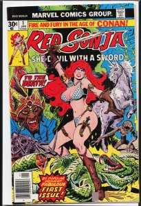 Red Sonja #1 (1977) Red Sonja