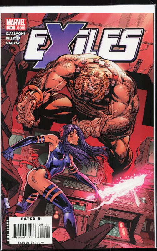 Exiles #91 (2007) Sabretooth