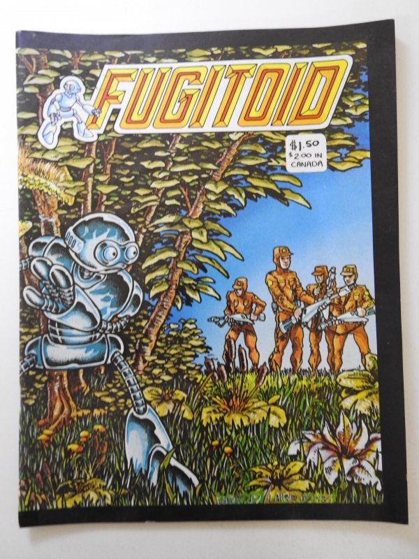 Fugitoid (1985) W/Teenage Mutant Ninja Turtles! Sharp VF- Condition!