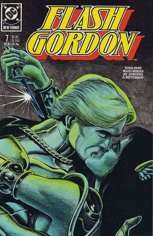 Flash Gordon (DC) #7 FN ; DC | Dan Jurgens Kiss Cover