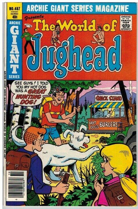 ARCHIE GIANT SERIES 487 VF Oct. 1979. WORLD OF JUGHEAD