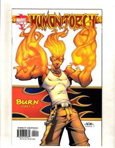 10 Marvel Comics Human Torch # 1 2 4 5 6 Deadline # 1 2 3 4 Spider-Man # 1 J327