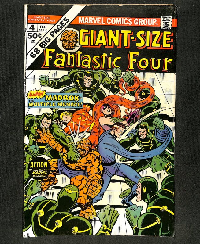 Giant-Size Fantastic Four #4 1st Appearance Madrox!