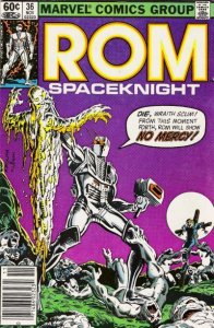 Rom #36 (Newsstand) VG ; Marvel | low grade comic Spaceknight Bill Mantlo