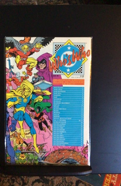 Who's Who: The Definitive Directory of the DC Universe #6 (1985)