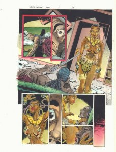 Spider-Man '97 #1 p.25 Color Guide Art - Glory Grant - 1997 by John Kalisz