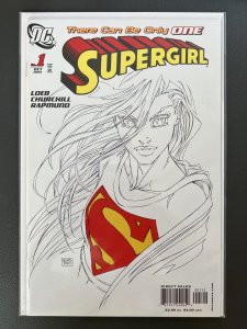 Supergirl V4 #1 2nd print sketch cover