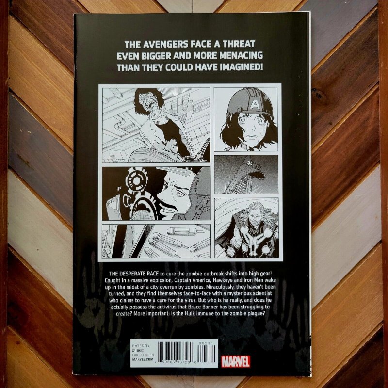 ZOMBIES ASSEMBLE Vol.2 #1-3 (Marvel 2017) Heroes & Horror / SET of 3 (Komiyama)