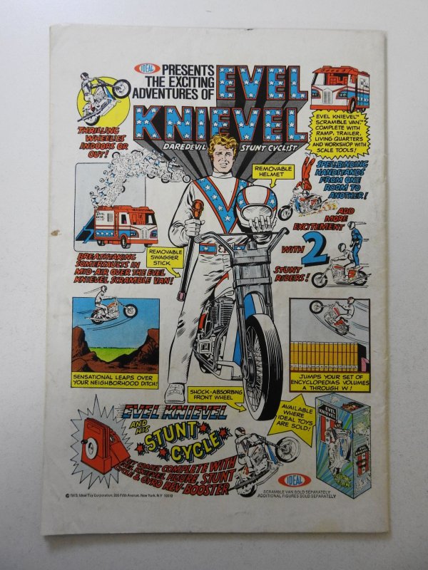 The Defenders #12 (1974) VG- Condition stain fc