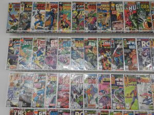 Huge Lot 140+ Comics W/ Defenders, Hulk, Spider-Woman, ROM+ Avg Fine Condition!