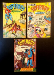 Superboy 3 Comic DC Lot  #165, 171, 175 1st App Aquaboy