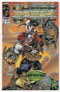 Cyber Force #3 May 1993 image