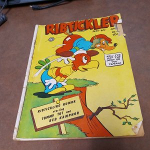Ribtickler #4 fox features 1946 golden age precode funny animal humor Comic Book