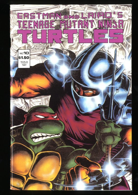 Teenage Mutant Ninja Turtles #10 VF/NM 9.0