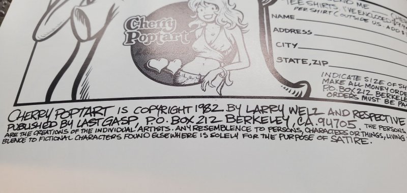 Cherry Poptart #1  (1982)