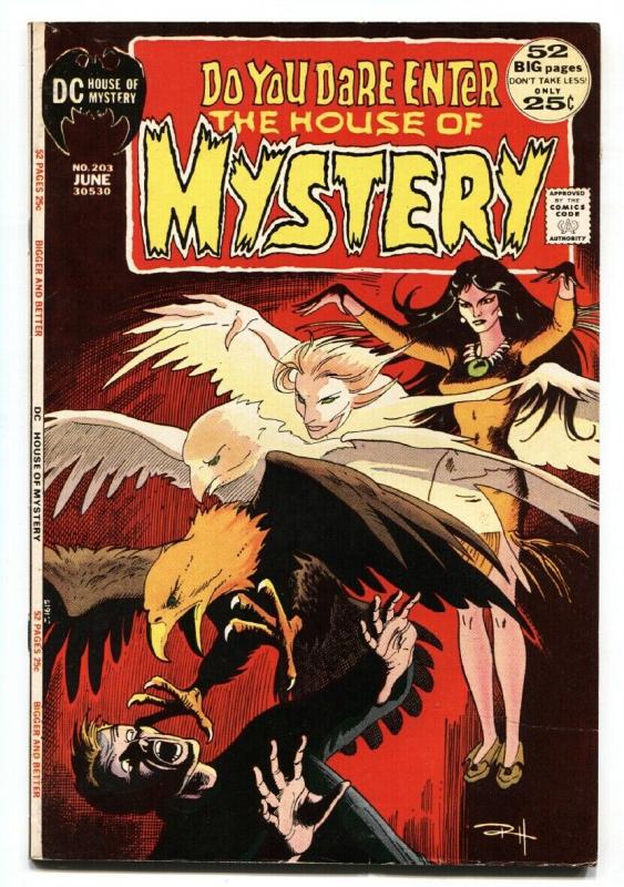 House Of Mystery #203 1972- DC Bronze Horror- Berni Wrightson