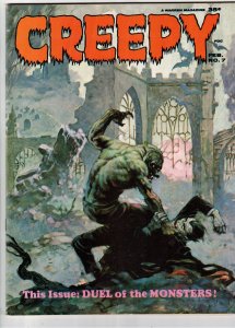 Creepy #7 1966 High-Grade NM- Frank Frazetta cover, 1 pgr! Richmond CERTIFICATE!