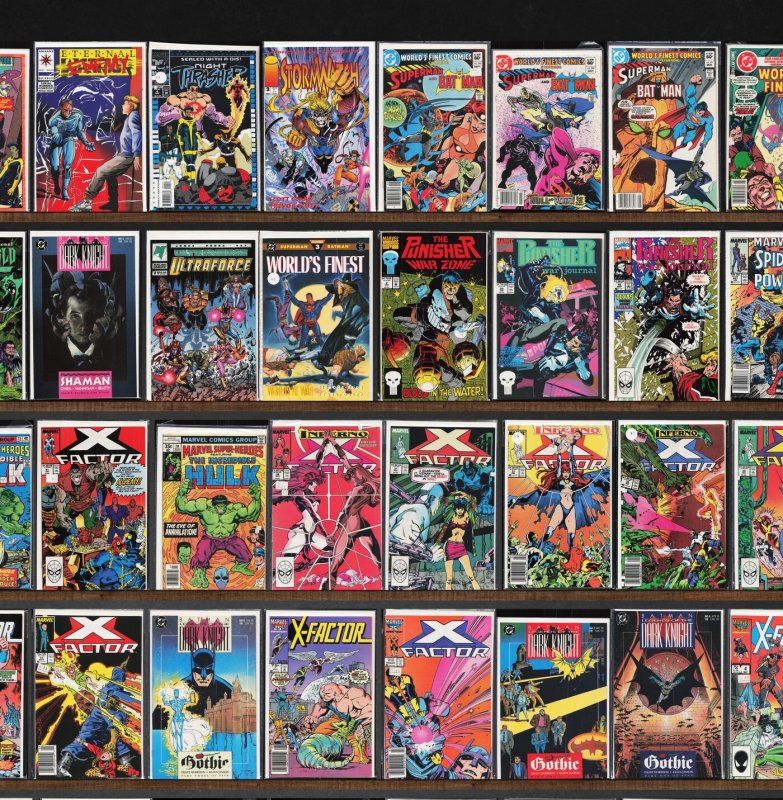 Huge Lot 150+ Comics with Marvel Tales, World'S Finest Comics, X-Factor ...