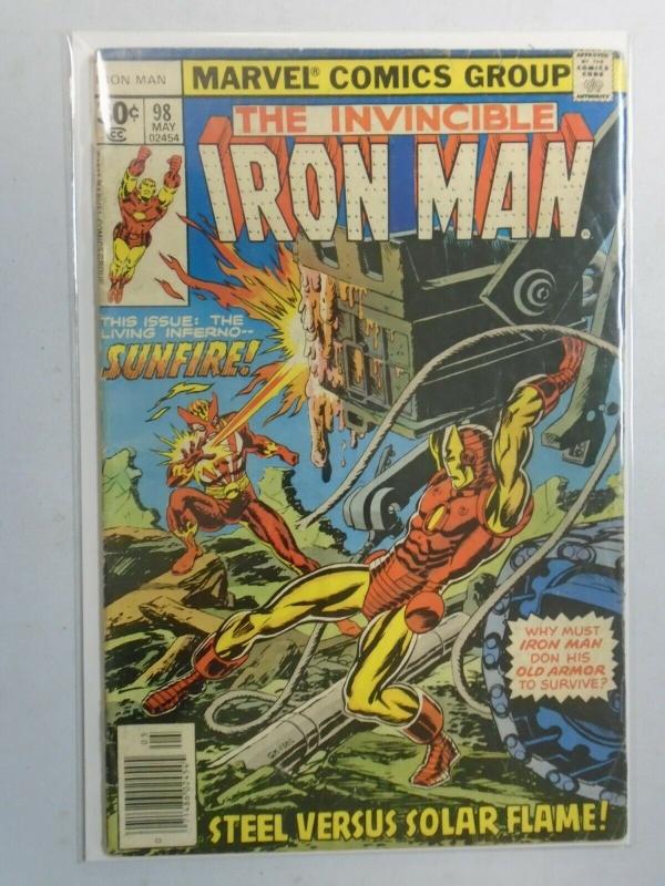 Iron Man #98 (1977 1st Series) 4.0/VG