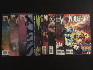 WOLVERINE(1998) #104, 169, 174, 175, 179, 182-185, (2003) #2-12, 14-19, 21