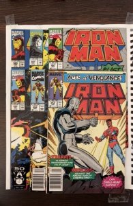 Iron Man #252, 263, 265, 267, 287, 293