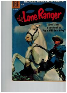 The Lone Ranger Sept (1958) #123 VF