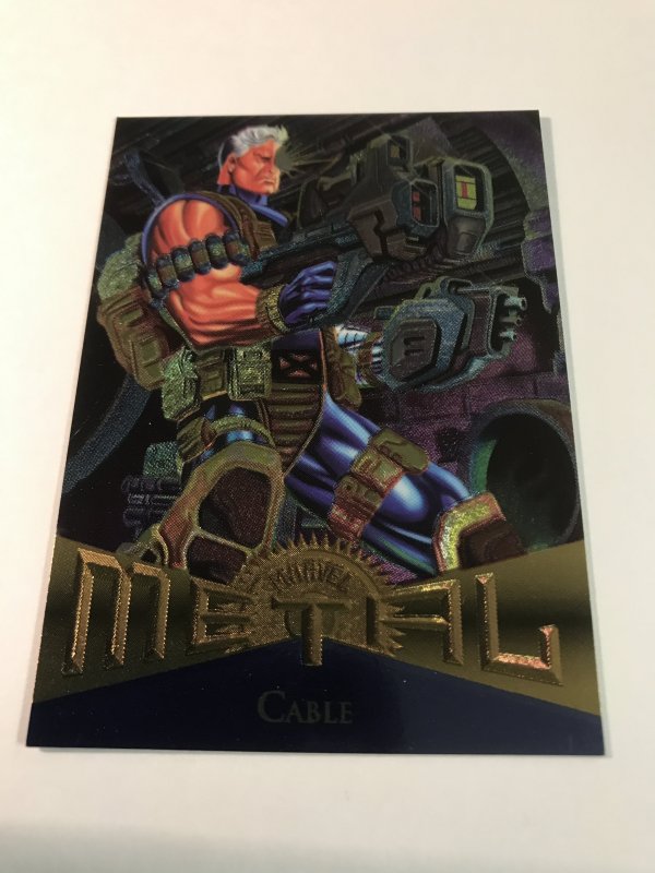 CABLE #88 card : Marvel Metal 1995 Fleer Chromium; NM/M X-men Avengers, base