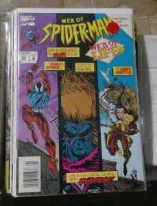 Web of spider-man # 120  1994 marvel   web of life pt 1 kaine scarlet spider kra