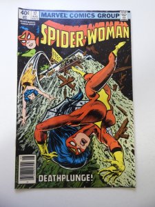 Spider-Woman #17 (1979) VG Condition moisture stains