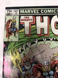 Thor (1982) # 327 (NM) Canadian Price Variant • CPV • Doug Moench • Marvel