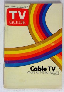 TV Guide 04/03/1971 Cable TV VG