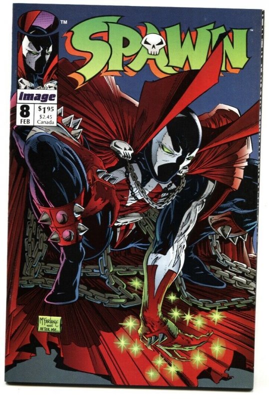 SPAWN #8-1993-Image-Spider-Man #1 homage cover