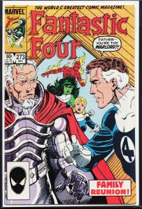 Fantastic Four #273 (1984) Fantastic Four [Key Issue]