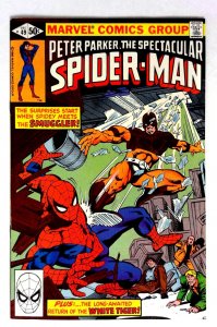 Spectacular Spider-Man #49 (1980) VF/NM Smuggler Marvel