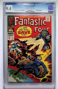 Fantastic Four #62 (1967) [Key Issue] CGC 9.4
