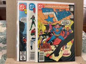 Secrets of the Legion of Super-Heroes #1-3 (1981) Complete Set