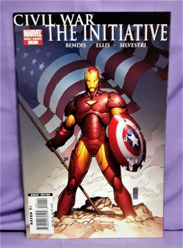 Marvel CIVIL WAR Tie-In Comics Iron-Man Avengers Spider-Man Comic Books Lot of 4