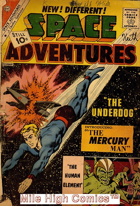 SPACE ADVENTURES (1952 Series) #44 Fair Comics Book