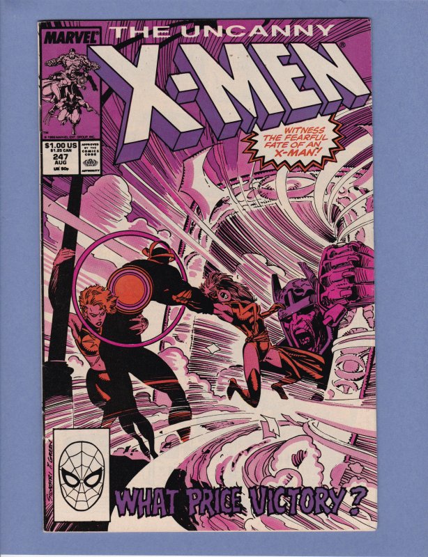 X-Men #247 VG Marc Silvestri Chris Claremont