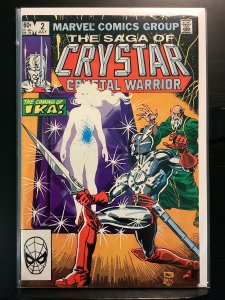 The Saga of Crystar, Crystal Warrior #2 Direct Edition (1983)