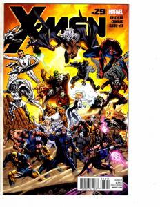 Lot Of 8 X-Men Marvel Comic Books # 22 24 25 26 27 28 29 31 Wolverine Gambit RC2