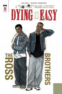 Dying Is Easy #2 1:25 Character Wrap Variant IDW Publishing EB97