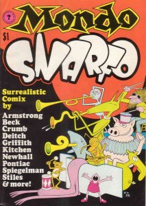 Mondo Snarfo #1 (2nd) VG ; Kitchen Sink | low grade comic Robert Crumb Undergrou