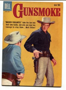 Gunsmoke #15 comic book 1959-Photo cover - James Arness Western Dell NM-