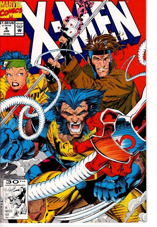 X MEN #4 1ST OMEGA RED NEAR MINT $6.50